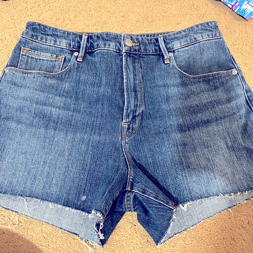 Good American cut off short NWT